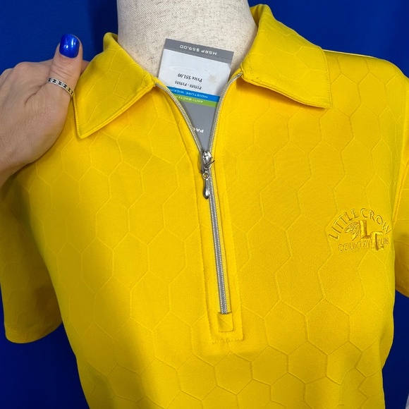 ⛳️NWT🤩 |•PAGE & TUTTLE•| Cool Swing Little Crow Country Club New London, MN XL - Picture 5 of 15